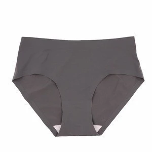 Wholesale ladies seamless underwear solid sexy short panty woman underwear