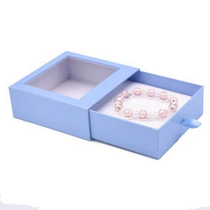 Wholesale Leather LED Jewelry Box Wedding Ring Boxes With Led Light