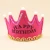 Import Wholesale Luxury Birthday Hat Disposable Party Hat Crown Light Up Birthday Hat from China