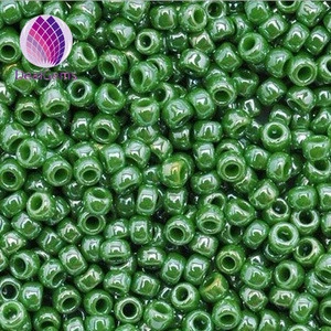 Wholesale materials for garment 2mm 3mm 4mm shiny solid colors round glass seed beads