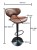 Import Wholesale Modern PU Leather Seat Low Back Swivel Adjustable Bar Chair Stool from China