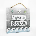 Wholesale Nautical Hanging Beach Ornaments Wall Art Plaque Decor for Beach Home PUB Bar Hotel Interior Decoration