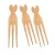 Import Wholesale New Arrival Small Bamboo Wood Afro Hair Pick Comb Hair Comb from China