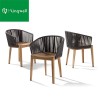 Wholesale New Design Outdoor Garden Patio Teak Furniture Table and Chair for Dining Room