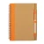 Import Wholesale Office and School Supplies Imprint Kraft Paper Cover Spiral Notebook with Pen from China