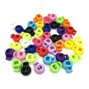 Wholesale Plastic Colorful Cord Spring Buckle Toggle Stopper