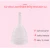 Wholesale Price Fda Hygiene Feminine Menstruation Lady Medical Silicone Collapsible Reusable Clean Menstrual Cup silicone