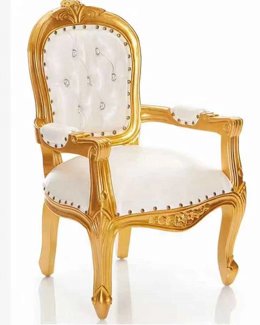 Wholesale quality baroque armchair beauty salon waiting chair