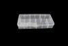 Wholesale Stock Goods Plastic Beads Storage Organizer 12 Compartment Box