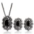 Import Wholesale Vintage Resin Flower Party Pendant Necklace Earrings Set Women Wedding Turkish Ethnic Jewelry Sets from China
