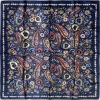 Wholesale Womens Silk Scarf 2021new 90 Satin Cashew Printed Small Square Scarf Professional Spot Scarf