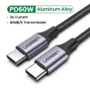 Wholessale Ugreen Type C 60W Cable for Samsung S21 L 3A USB Fast Speed Charging QC 4.0 Cable for IPad Pro Google Pixels Mackbook