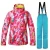 Import Wild Snow Factory Price Children Ski Snow Cloth And Ski Snow Pants from China