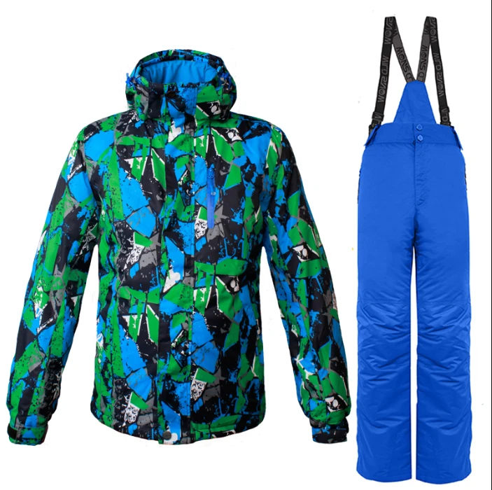 wild snow ski jacket and and snow pants for man