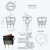 Import Wiring 3 way spst 16a 125v illuminated round rocker switch with red led from China