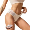 women 4 layers reusable menstrual panties  lace bamboo menstrual panties leak proof bikini period panties women