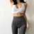 Import women fitness sport Yoga pants outdoors Tight fitting Physical exercise seamless High waist female Run Nine points gym leggings from China