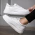 Import Women White Sneakers Autumn Lace Up Thick Bottom Casual Flats Anti-slip Outdoor Walking Sports Board Shoes Sapatos Femininos from China