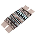 Womens Boho Knitted Warm Long Leg Warmers Women Boho Knitted Boot Gaiters Long Leg Warmer