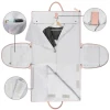 Womens Large PU Folding Suit Storage Bag Large Capacity Hand Luggage Bag Travel Bag