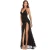 Import Women&#x27;s Elegant Sequin Tassels Design Spaghetti Strap Backless Party Dress from China