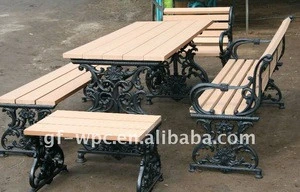 wood plastic composite wpc outdoor products,garden slats bench