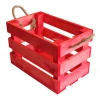 Wooden crate With Rope Handles Apple Crate  for home, shop, market, set of 3
