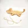 wooden Dog Pull Toy Walk Along Puppy Wooden Pull Toy Toddler Wooden Pull Along Toy
