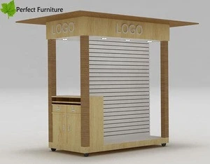 wooden mall kiosk manufacturer /other wood commercial furniture