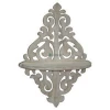 Wooden Wall Mounted Rack - White Washed Decorative Wall Stand - Designer Handmade Antique Carved Stand -  Bulk Manufacturers