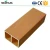 Import WPC PVC Wood Plastic Composite Decoration Square Hollow Timber Tube from China