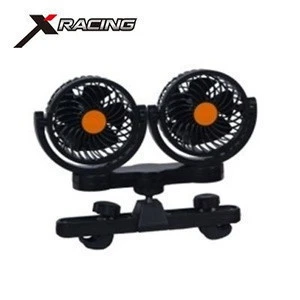 X-RACING NM-FS066 12V / 24V fully enclosed rear cover car portable fan with clip exported to America