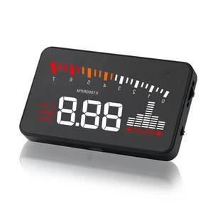 X5 3 Inch Car HUD OBD2 Head Up Display Overspeed Warning System Windshield Auto Electronic Alarm Projector