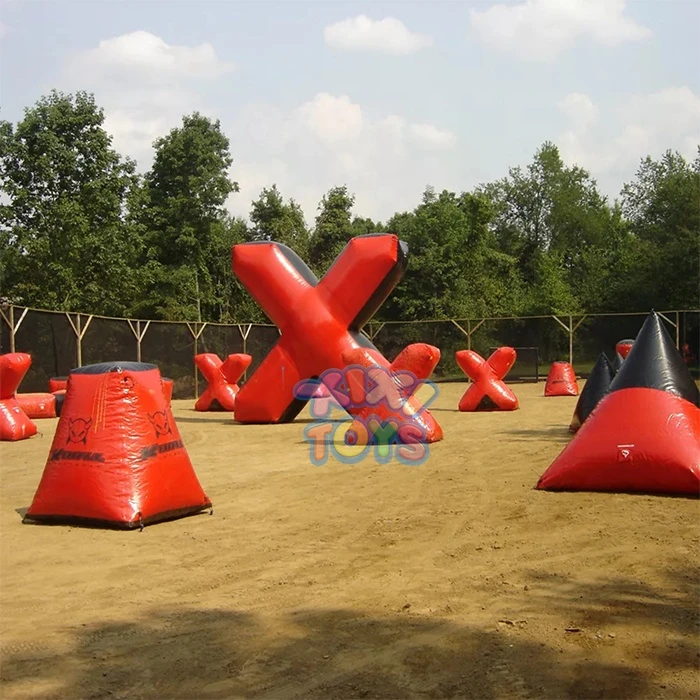 XIXI TOYS Sealed Tactical Paintball Air Bunkers Inflatable Paintball Archery Shooting Target