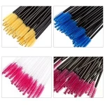 yaeshii Portable Disposable Eyelash Brush Mascara Wands Applicator