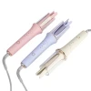 Yixuan Portable Mini Best Travel Fast Heating Wand Curls 3 Adjustable Temps Auto Hair Curler Rotating Automatic Curling Iron