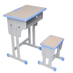 YUANJU Factory Selling School Set Height Adjustable Desks Durable Kids Study Desk and Chair Multi Purpose Children Chairs School
