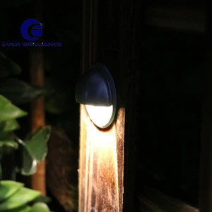Zinc alloy half round outdoor wall light fixture lighting for pillar gate led lamp post lights