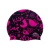 Import ZLF Silicone swimming cap for kids colorful pattern customized logo durable soft swimming caps CP-3 from China