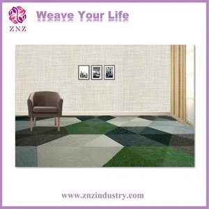 ZNZ Eco-friendly material same as Bolon roll vinyl flooring sale vinyl flooring woven vinyl flooring