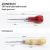 Import ZONESUN Patchwork DIY Manual Leather Tools Wooden Handle Sewing Awl Stitcher Leather Craft Canvas Tent Sewing Needle Kit Tool from China