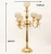 Import ZT02220 cheap metal candelabra Wedding decoration Centrepiece crystal glass candle holder from China