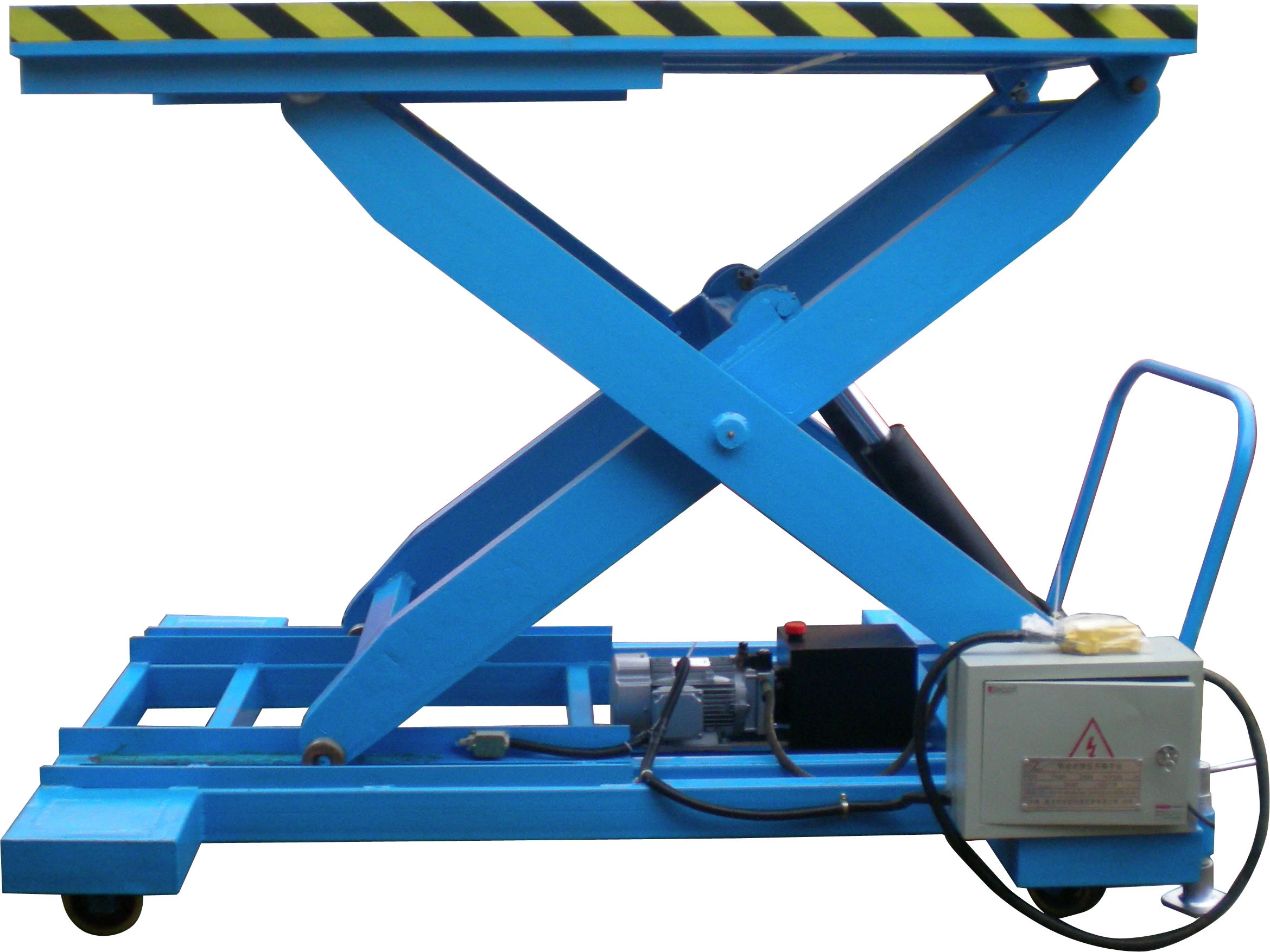 ZX Hydraulic electric adjustable lift table  scissor  self propelled