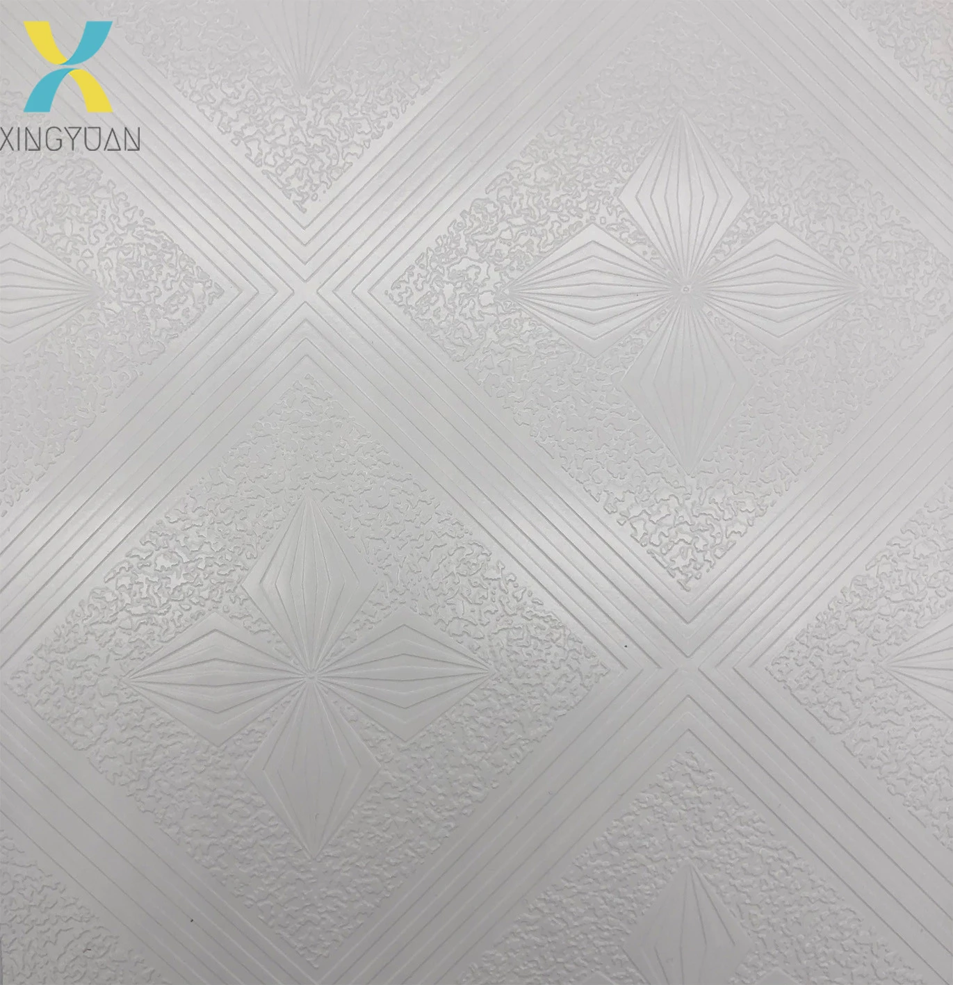 0.07mm Gypsum Board Aluminum Foil Backing PVC Ceiling Decorative Film