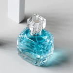 100ml Custom Round Empty Clear Fragrance Glass Perfume Bottle Perfume Spray Glass Bottles with Perfume Cap