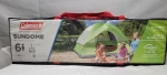 Coleman. Dome 6 Person Camping Tent Sundome. Outdoor Tent Easy Set Up