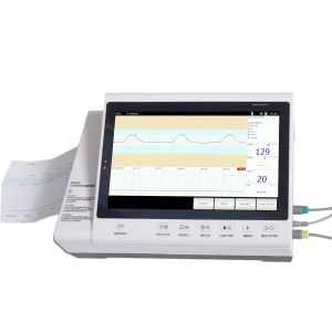 Color Display Portable Use Maternal Fetal Monitor Ctg Machine