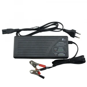 12V 5A AGM GEL VRLA SLA battery charger with fuel gauge and desulfating function