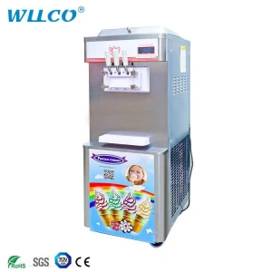 Wellcooling 2+1 Mixed Flavors Soft Ice Cream Machine