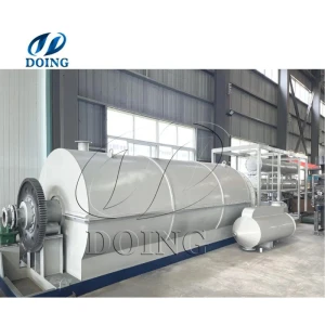 Used waste tyre plastic pyrolysis machine for sale